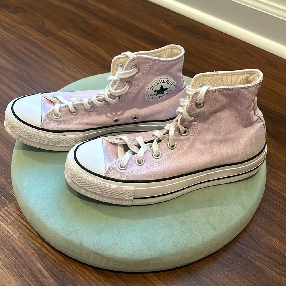 Converse Women's Pastel Pink High-Top Sneakers